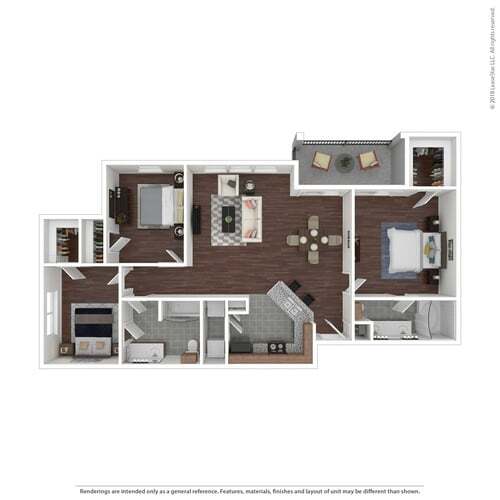 Floor Plan - C1 Renovated