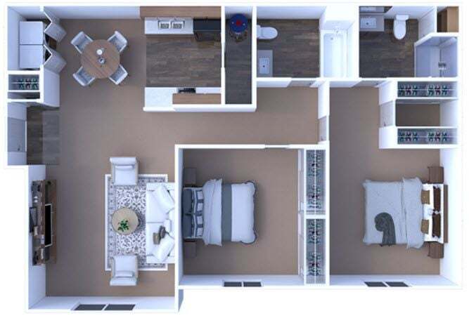 Floor Plan - The Jefferson