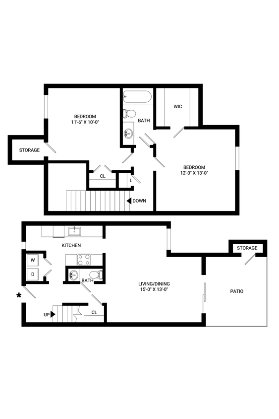 Floor Plan - Jolie Townhome