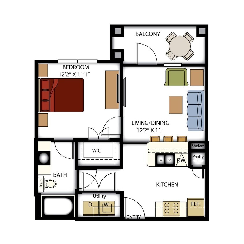 TruNorth Floor Plan A1 - A1