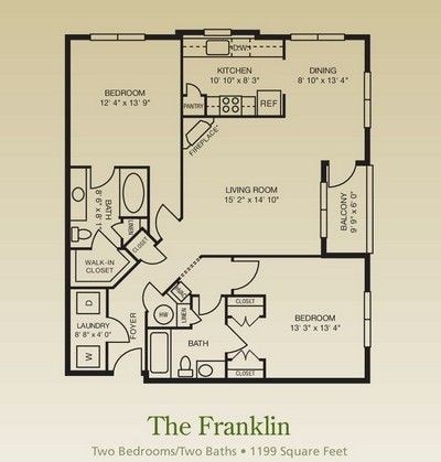 Floor Plan - The Franklin