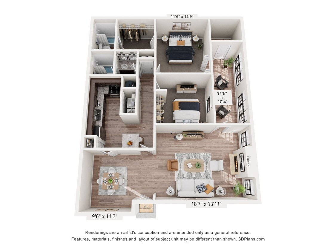 Floor Plan - The Lawrence