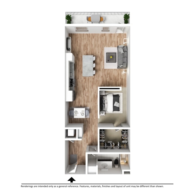Floor Plan - Luxury Apartment  - Shackleton