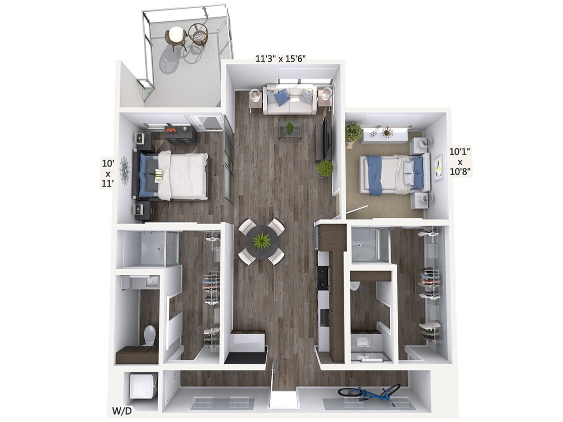 Floor Plan - B4-1083