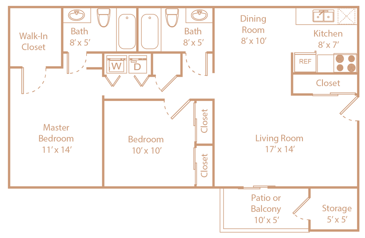 Floor Plan - The Ridge