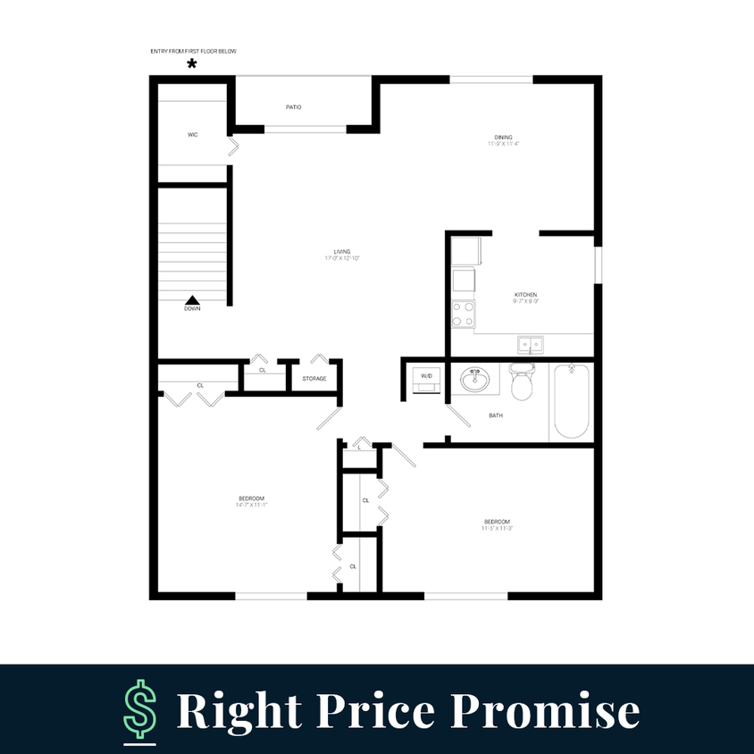 Floor Plan - The Willow