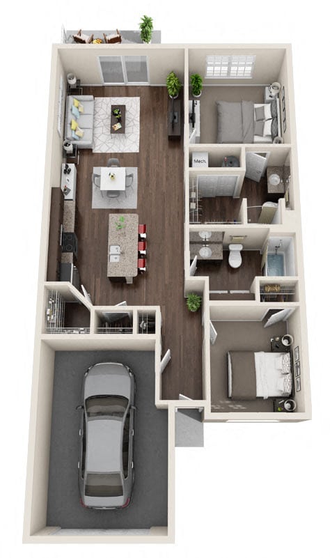 Floor Plan - Driftwood