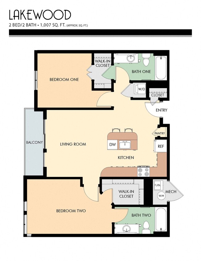 Floor Plan - Lakewood