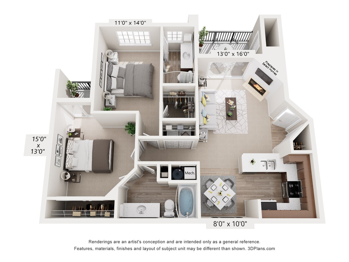 Floor Plan - Brown Bear