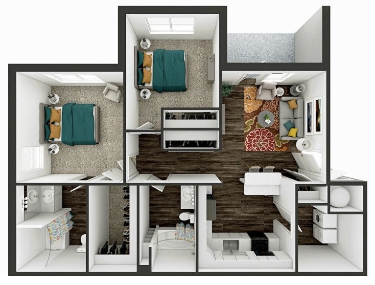 Floor Plan - The Paddock