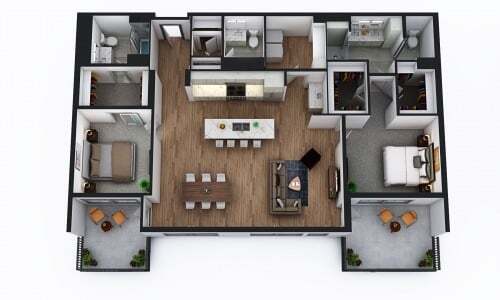 Floor Plan - PENTHOUSE 2
