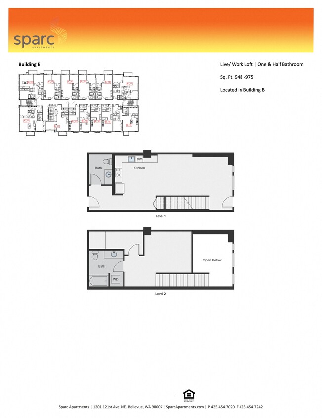 Floor Plan - Live Work Loft