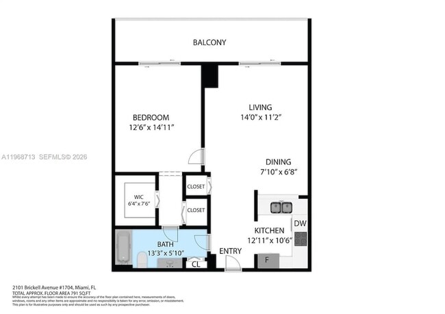 Photo - 2101 Brickell Ave Unit 1704