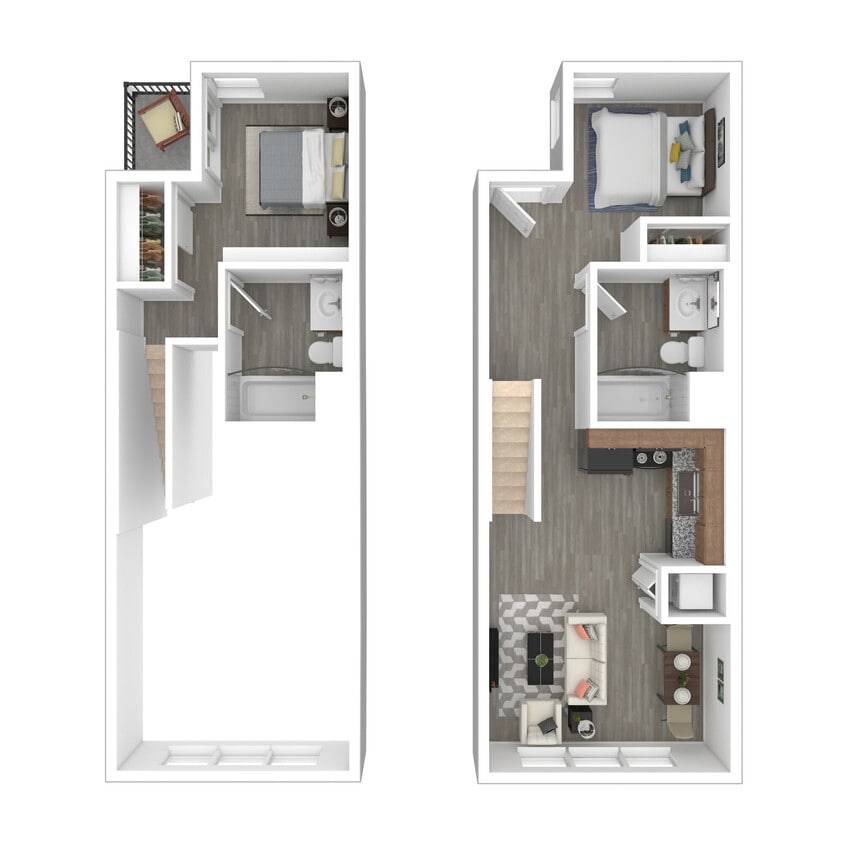 Floor Plan - Two Bedroom