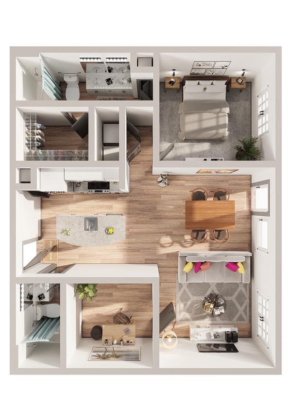 Legacy North - A2CC0 Floorplan - A2C