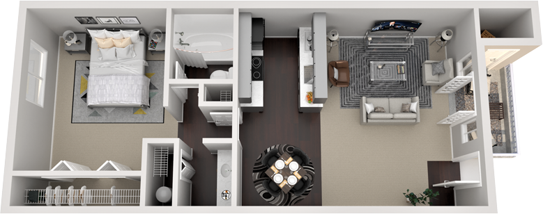 Floor Plan - The Cottonwood