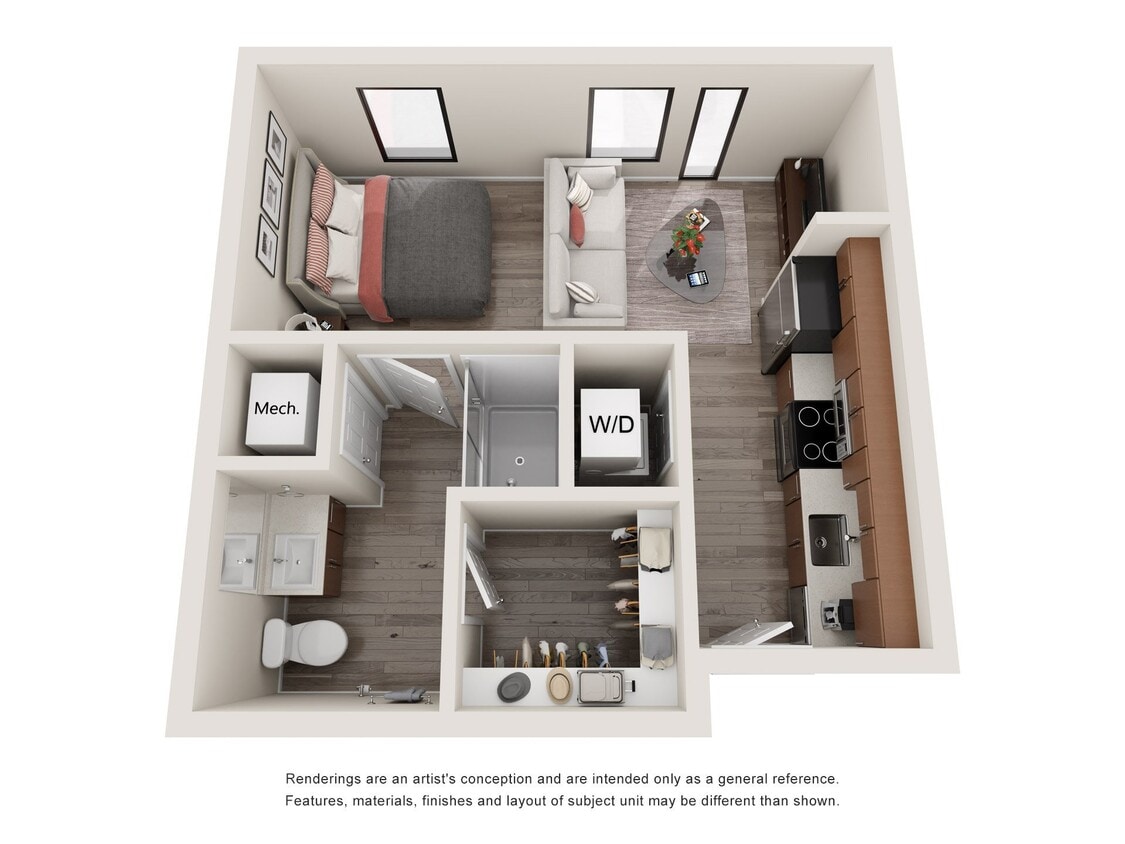 Floor Plan - 0D - Affordable