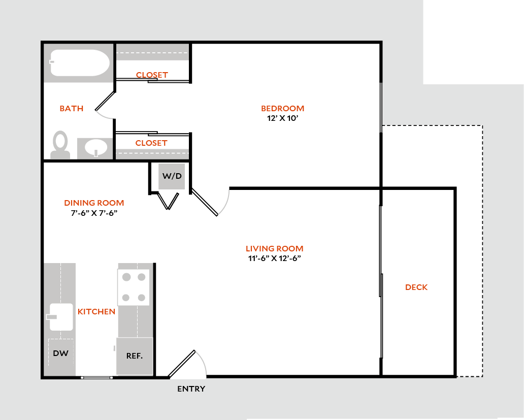 Floor Plan - Plan 1AR