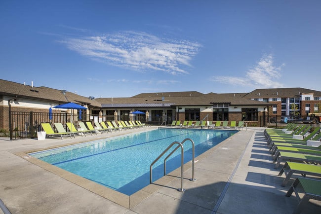 Dive into relaxation at our sparkling swimming pool. - Ascend at Woodbury
