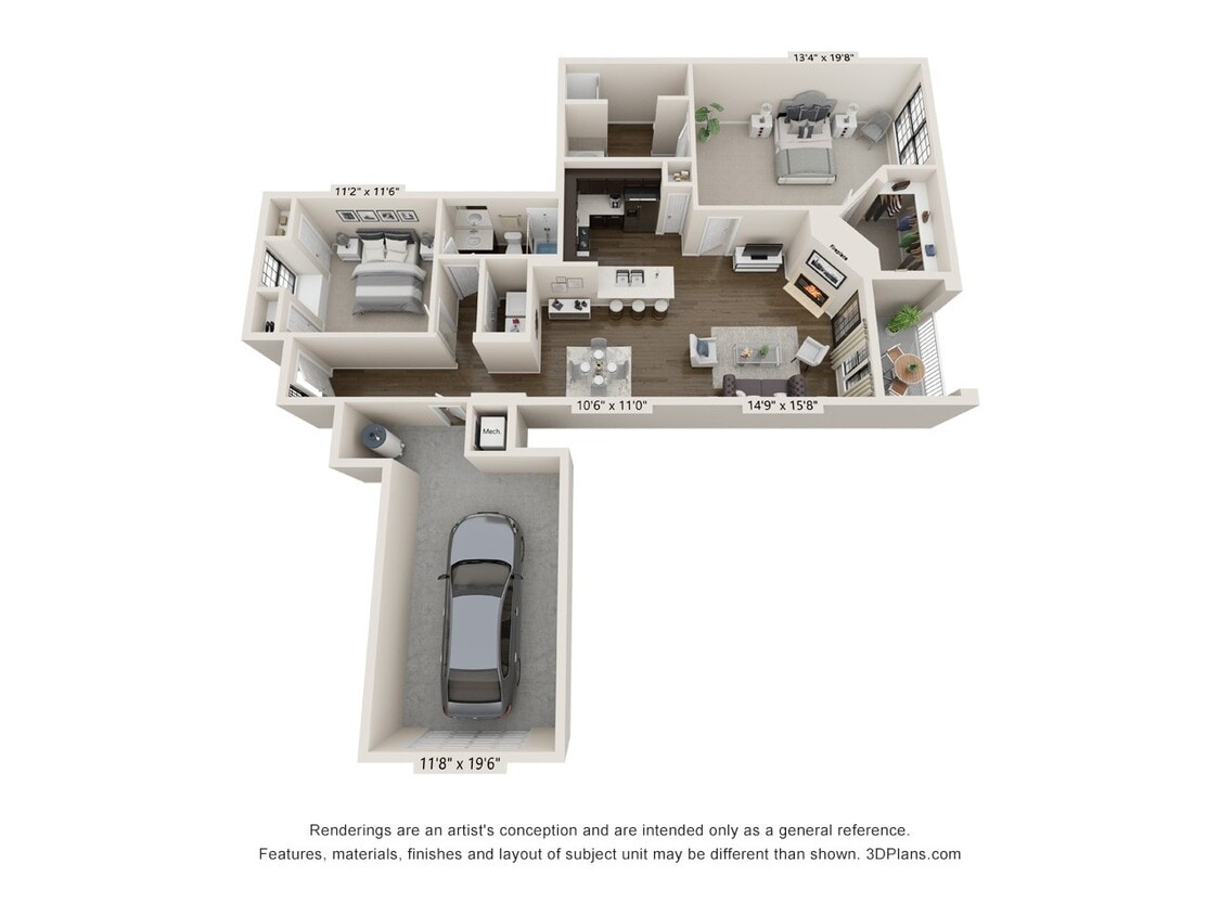 Floor Plan - Pinot Renovated