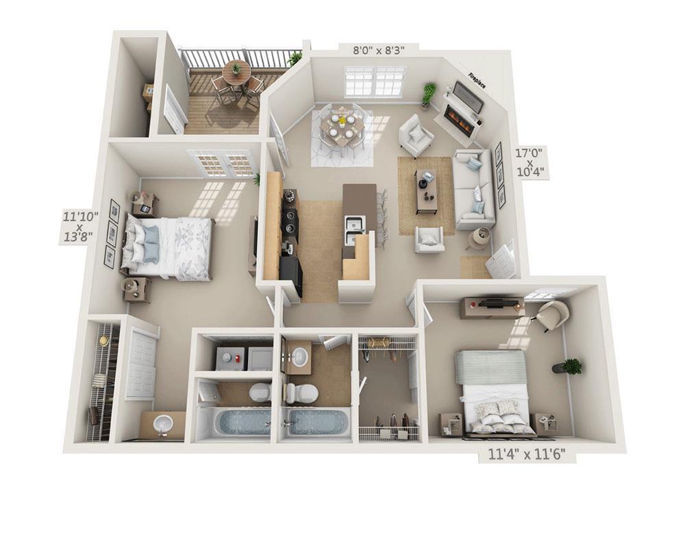 Floor Plan - Chesapeake