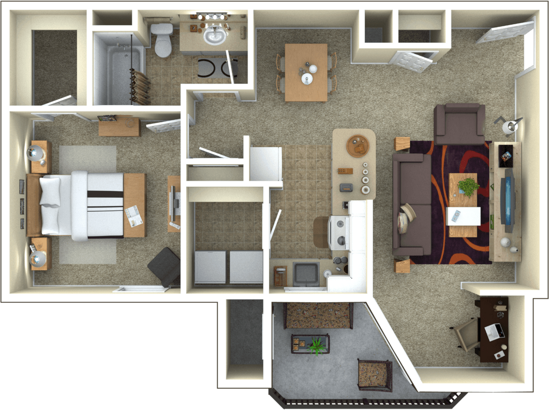 Floor Plan - Residence 2 Luxury