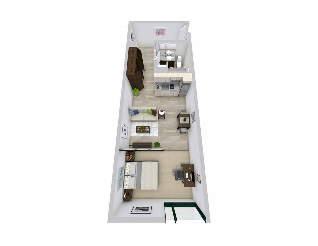 Floor Plan - The Warner