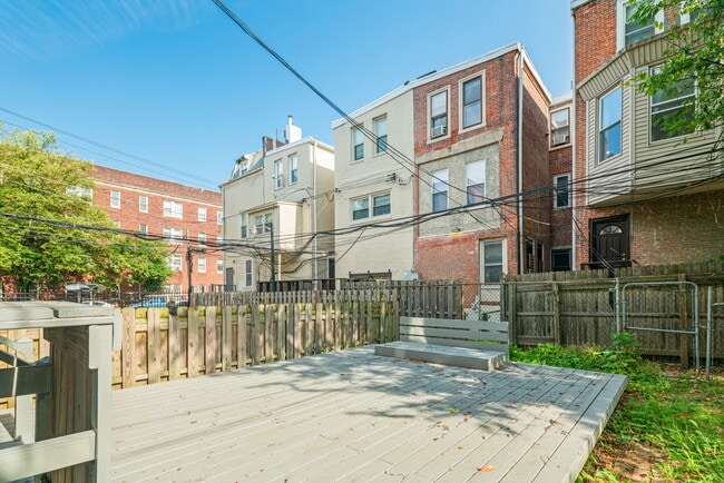 backyard - 4055 Spruce St