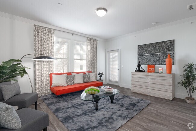 A1 - 652SF - Living Room - Palermo by the Park