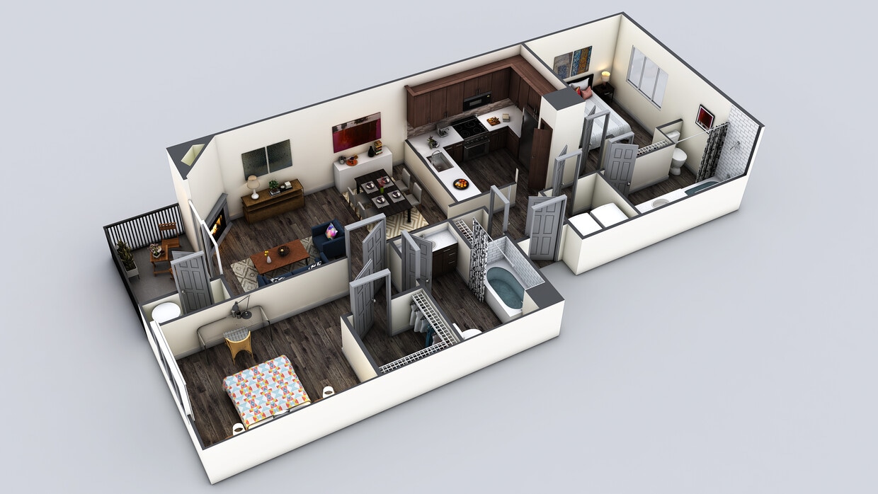 Floor Plan - 2x2_1026