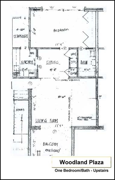 Floor Plan - One bedroom