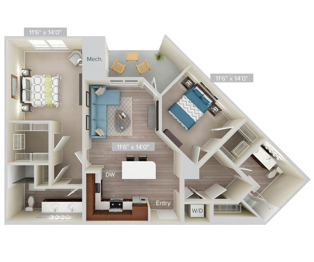 Floor Plan - B5-1087