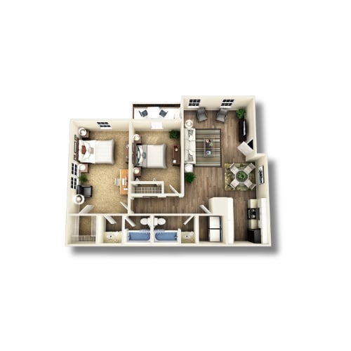 2C - 1,048 SQ.FT - 2C