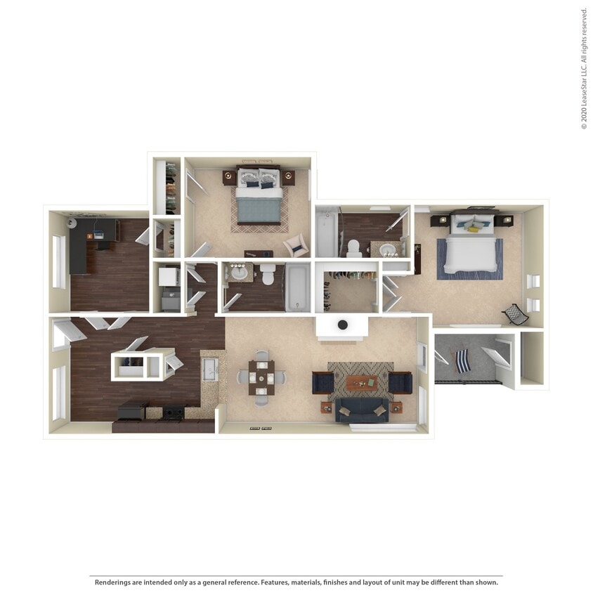 NorthShore-100AndersonSt-Pittsburgh-PA_2x2_B4_1337sf_3D_8146526_Print - B4 with Den Renovated