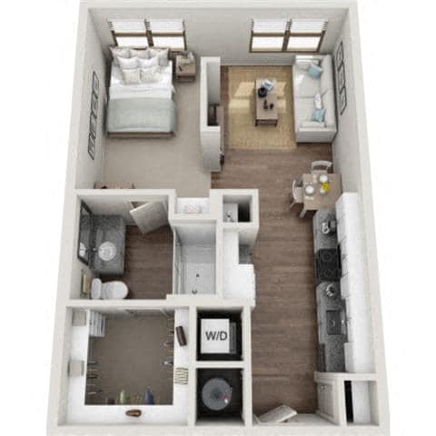 Floor Plan - HAMILTON(STUDIO)