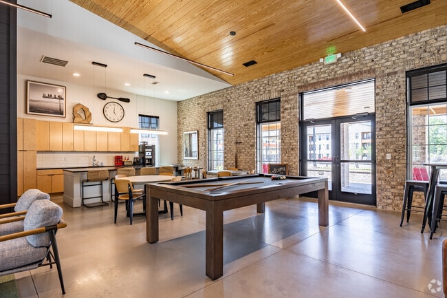 Club Room - Station 75 Apartments at McDonough