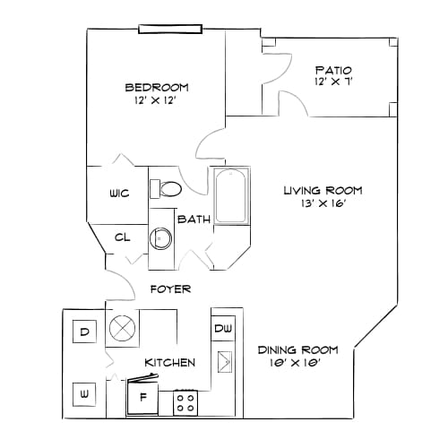 Floor Plan - Design 1A