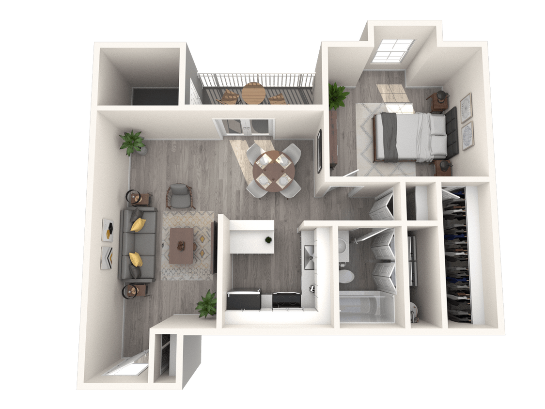 Floor Plan - A2 Deluxe