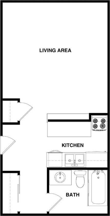 Floor Plan - Studio