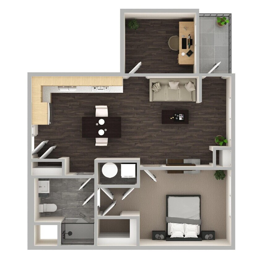 Floor Plan - The Hickory
