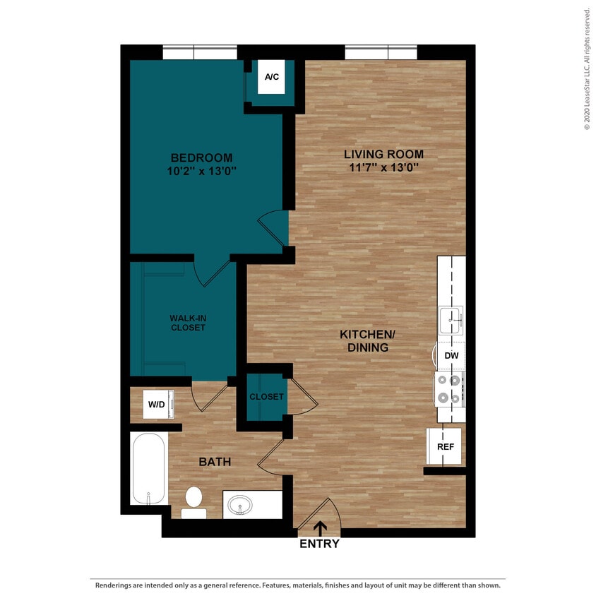 Floor Plan - A1 - Premium Renovation