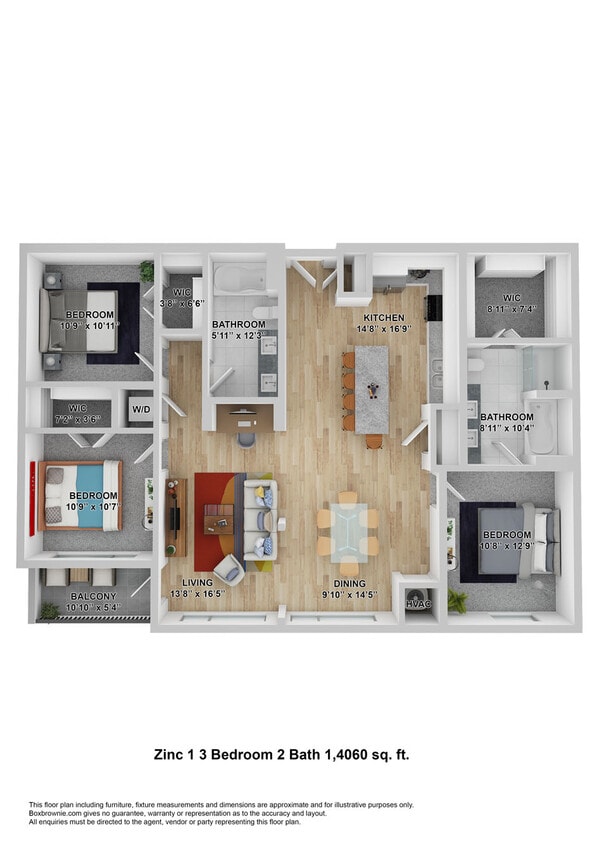 Floor Plan - Zinc 1