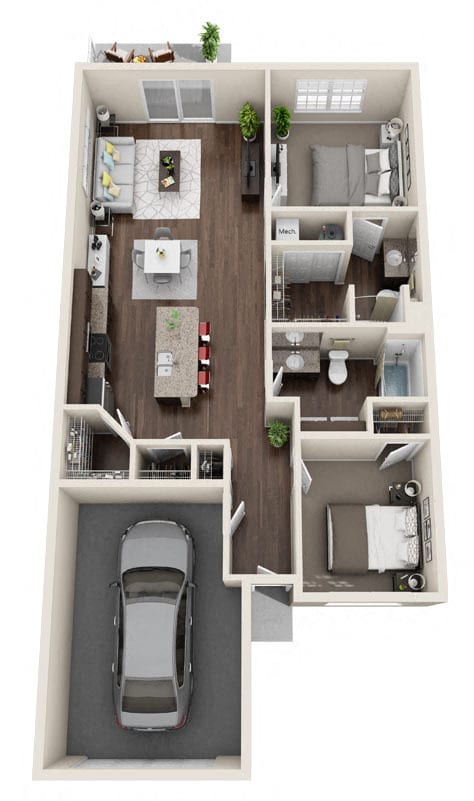 Floor Plan - Driftwood