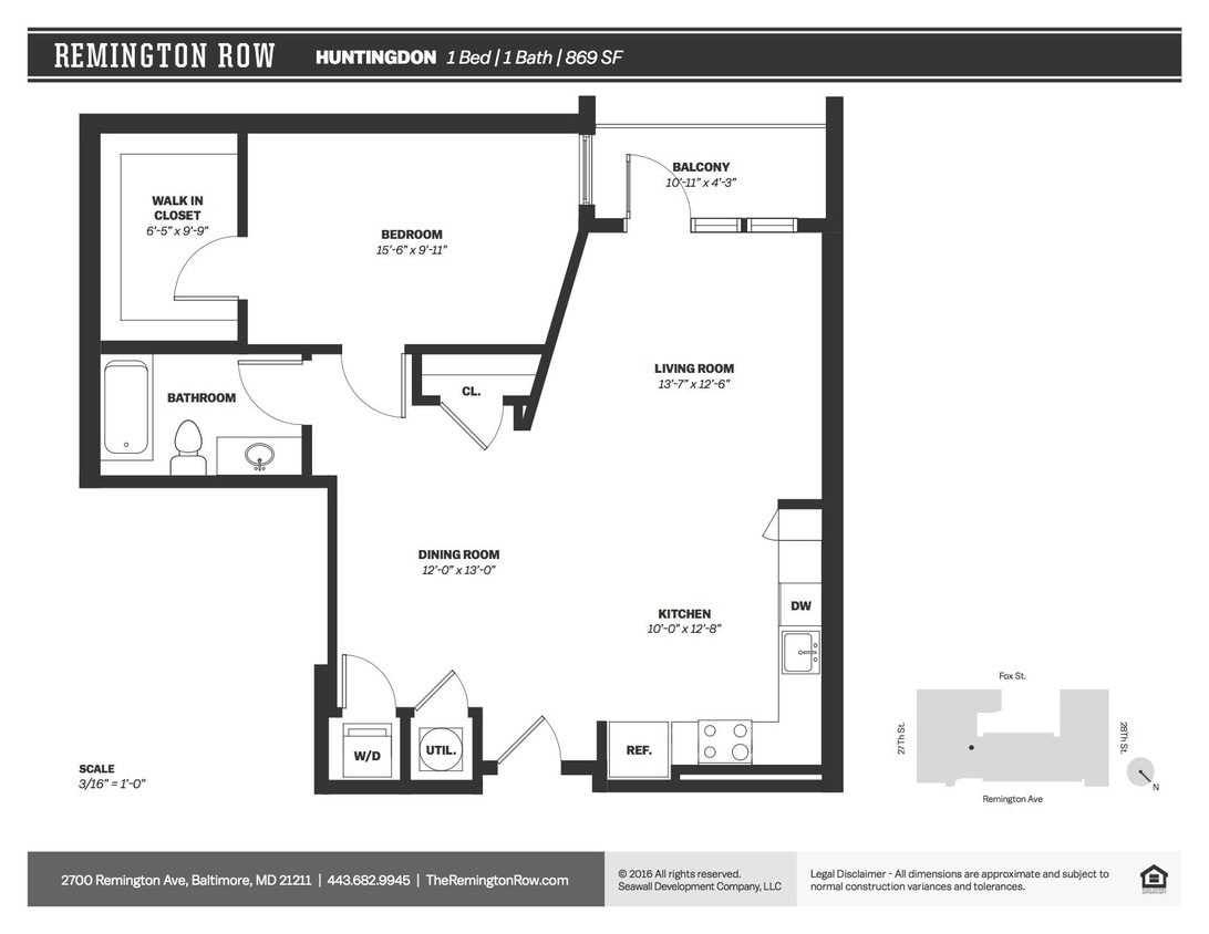 Floor Plan - Huntingdon