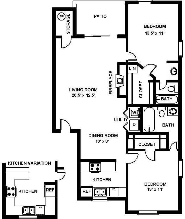 Floor Plan - The Bradford