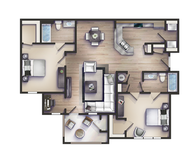 Floor Plan - The Hollow