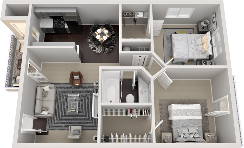 Floor Plan - The Olympus Cove