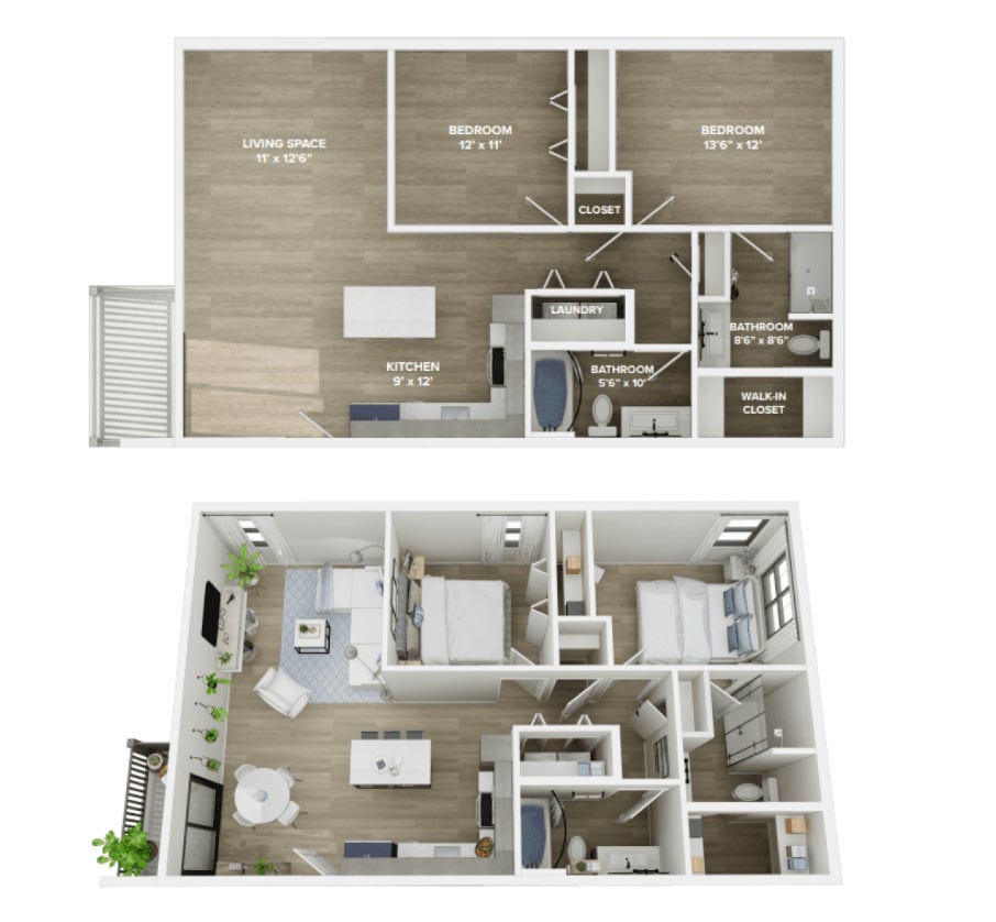 Floor Plan - Beckham 4A