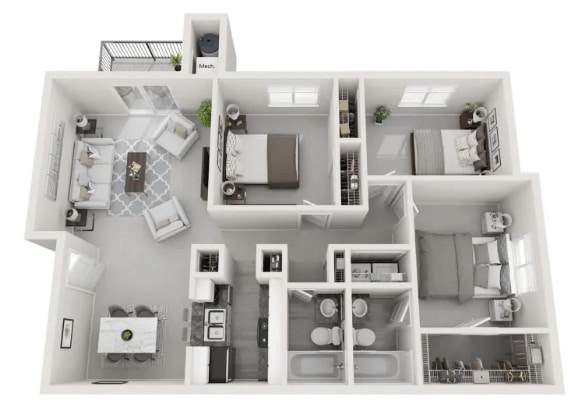 Floor Plan - The Sagittarius