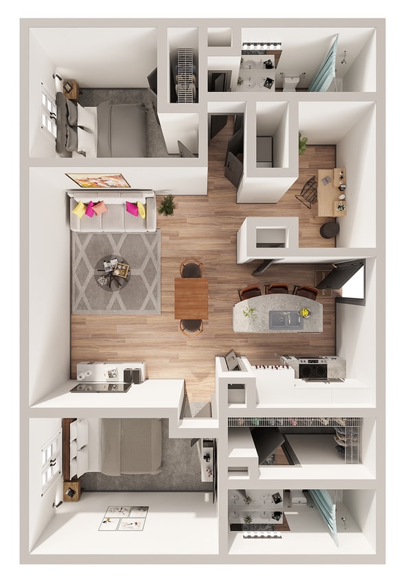Legacy North - B2SC0 Floor Plan - B2S